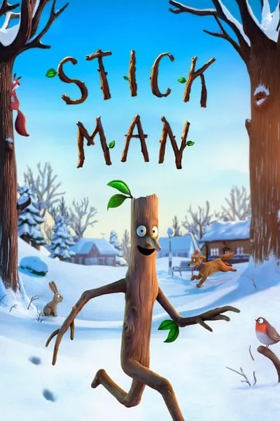 Stick man poster