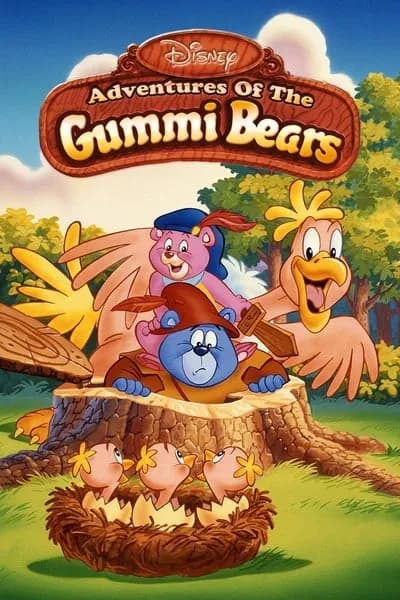 The adventures of the gummi bears poster