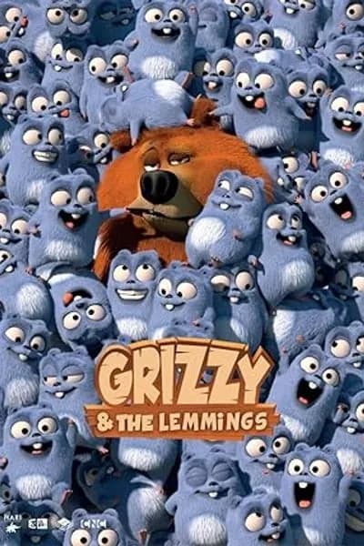 Grizzy and the Lemmings poster